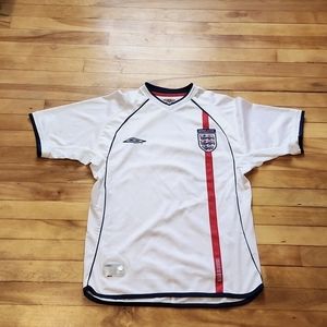 Vintage 2001 - 2003 England Football Shirt. Size S.